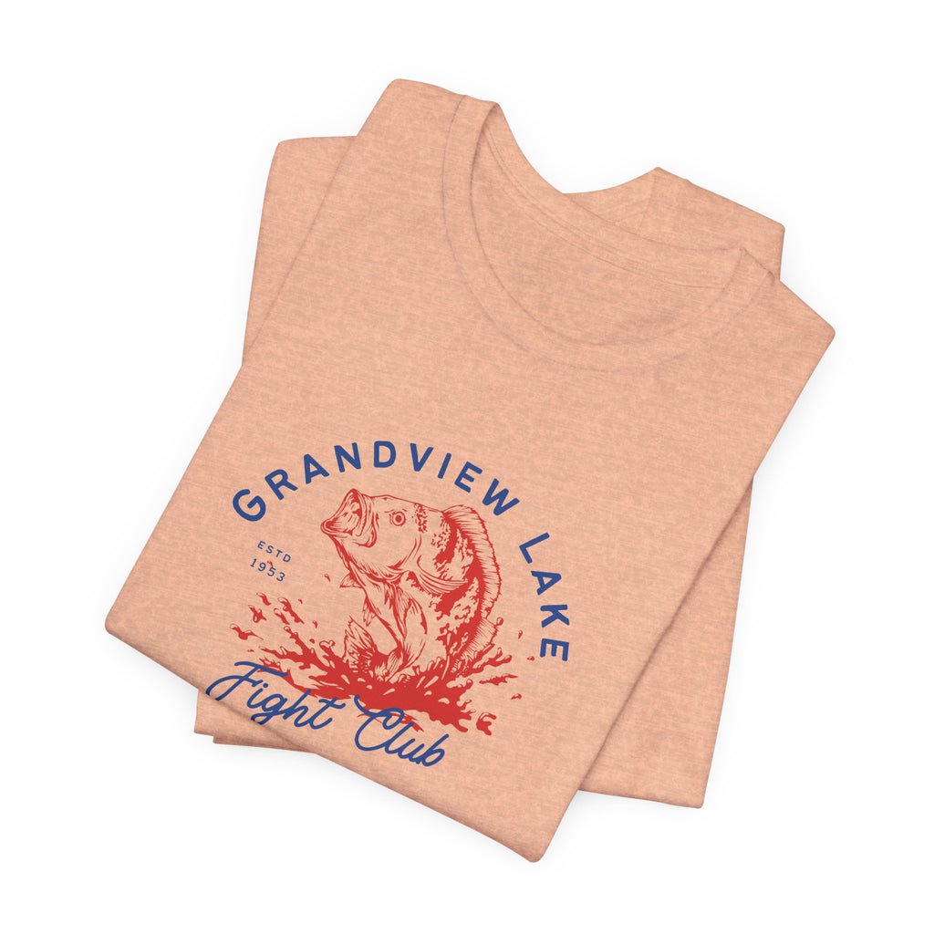 Grandview Lake Fight Club Fishing T-Shirt