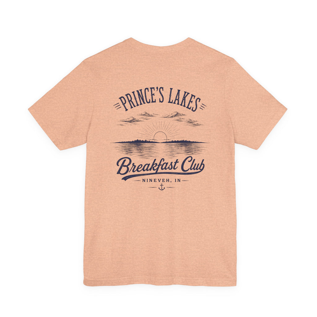 Breakfast Club Lake T‑Shirt — "Good Food. Good Company. Good Morning."
