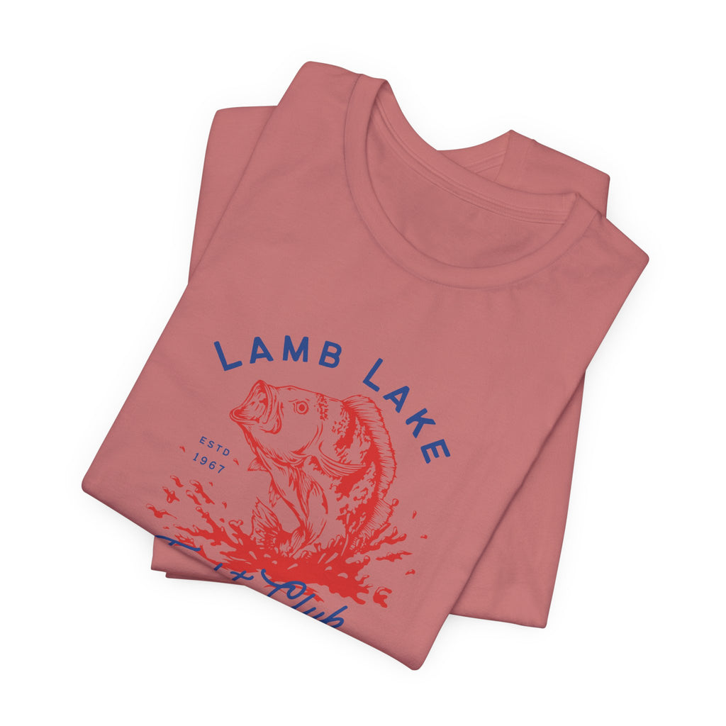 Lamb Lake Fight Club Fishing T-Shirt
