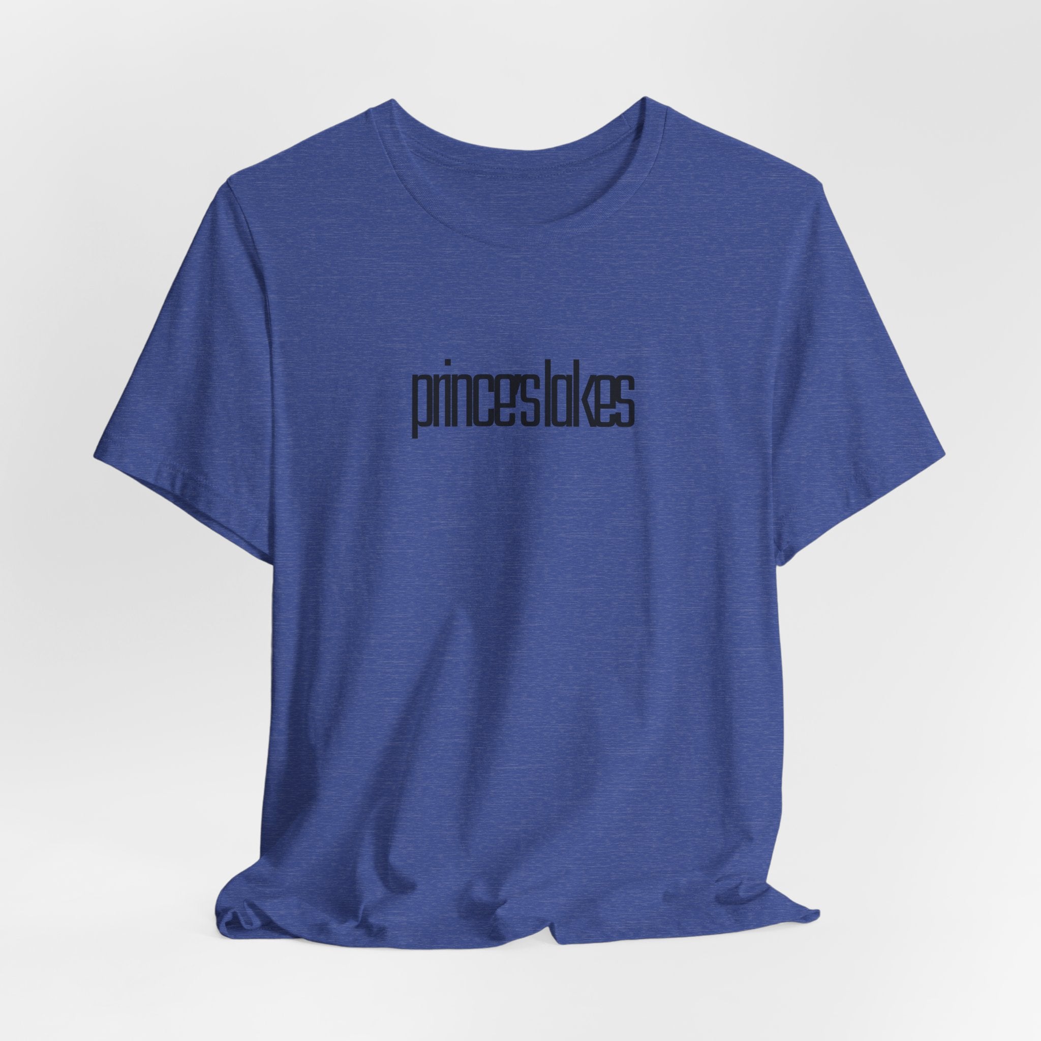 'prince's lakes' Graphic Tee —  Minimal Logo T‑Shirt