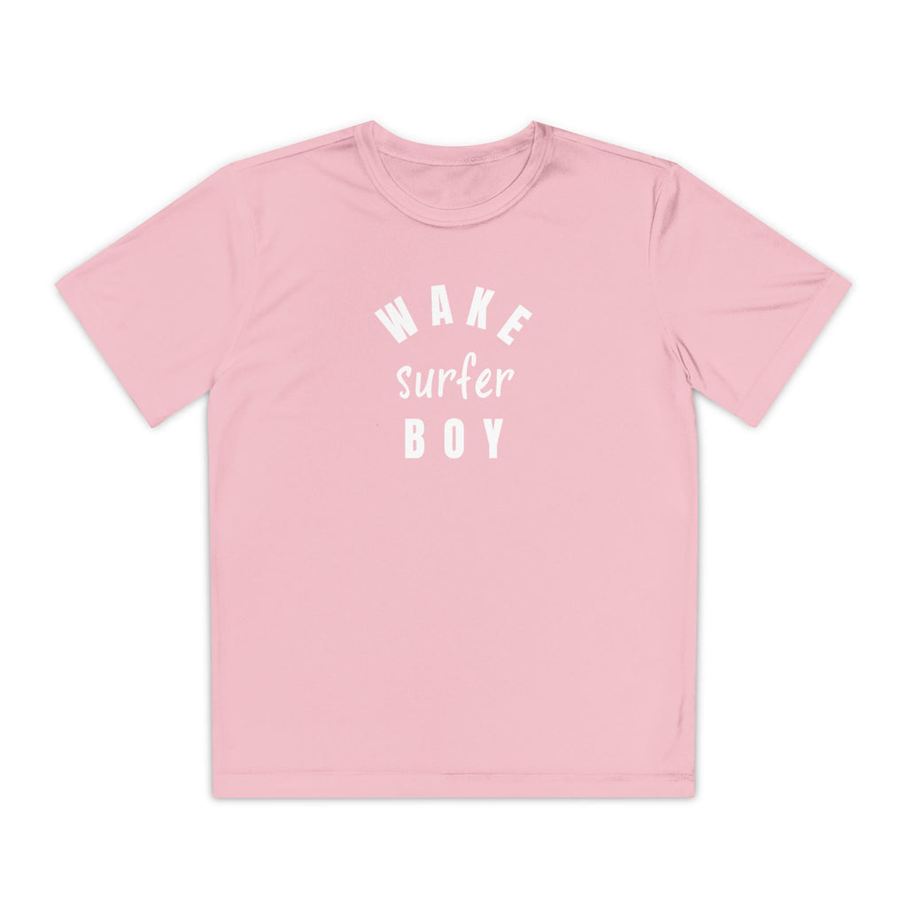 Youth Wake Surfer Boy Tee