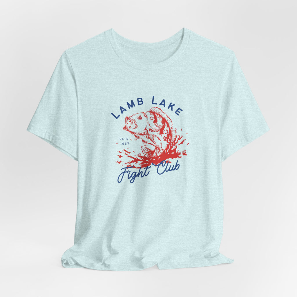 Lamb Lake Fight Club Fishing T-Shirt